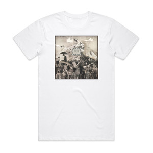 Horse Feathers Cynics New Year Album Cover T-Shirt White Horse Feathers Cynics New Year Album Cover T-Shirt White