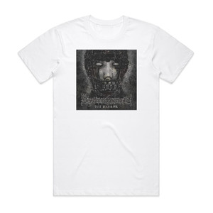 Hiss from the Moat The Harrier Album Cover T-Shirt White Hiss from the Moat The Harrier Album Cover T-Shirt White