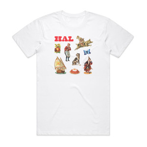 HAL Hal Album Cover T-Shirt White HAL Hal Album Cover T-Shirt White