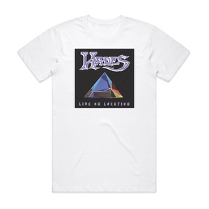 Hades Live On Location Album Cover T-Shirt White Hades Live On Location Album Cover T-Shirt White