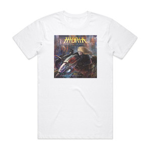 Hibria Defying The Rules 1 Album Cover T-Shirt White