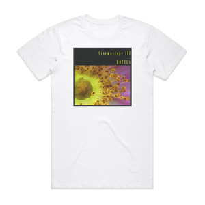 Hotels Cinemascope Iii Album Cover T-Shirt White Hotels Cinemascope Iii Album Cover T-Shirt White