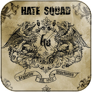 Hate Squad Degello Wartunes Album Cover Sticker Hate Squad Degello Wartunes Album Cover Sticker