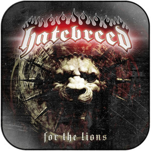 Hatebreed For The Lions Album Cover Sticker Hatebreed For The Lions Album Cover Sticker