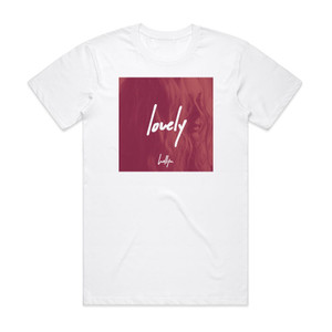 Hollyn Lovely Album Cover T-Shirt White