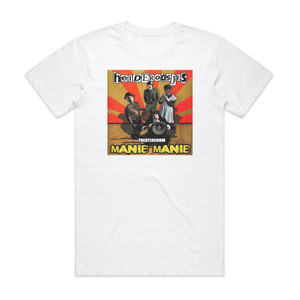 Heideroosjes Manie Manie Album Cover T-Shirt White Heideroosjes Manie Manie Album Cover T-Shirt White