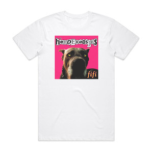 Heideroosjes Fifi Album Cover T-Shirt White Heideroosjes Fifi Album Cover T-Shirt White