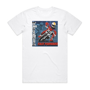 Heideroosjes Fast Forward Album Cover T-Shirt White Heideroosjes Fast Forward Album Cover T-Shirt White