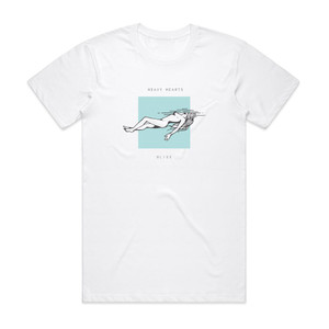 Heavy Hearts Bliss Album Cover T-Shirt White