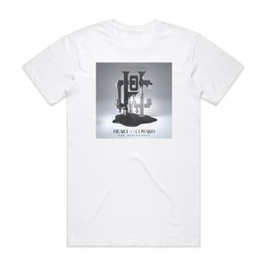 Heart Of A Coward The Disconnect Album Cover T-Shirt White Heart Of A Coward The Disconnect Album Cover T-Shirt White