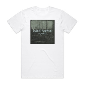 Hate Forest Scythia 1 Album Cover T-Shirt White