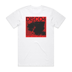 HEALTH Disco4 Part I Album Cover T-Shirt White HEALTH Disco4 Part I Album Cover T-Shirt White