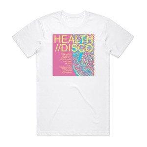 HEALTH Healthdisco Album Cover T-Shirt White HEALTH Healthdisco Album Cover T-Shirt White