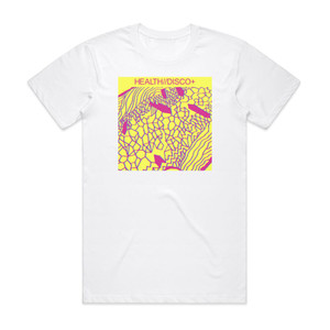 HEALTH Disco Album Cover T-Shirt White HEALTH Disco Album Cover T-Shirt White