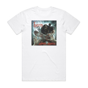 Harm Demonic Alliance Album Cover T-Shirt White Harm Demonic Alliance Album Cover T-Shirt White