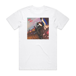 Hot Leg Red Light Fever Album Cover T-Shirt White Hot Leg Red Light Fever Album Cover T-Shirt White