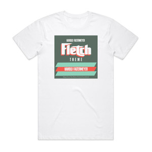 Harold Faltermeyer Fletch Theme Album Cover T-Shirt White