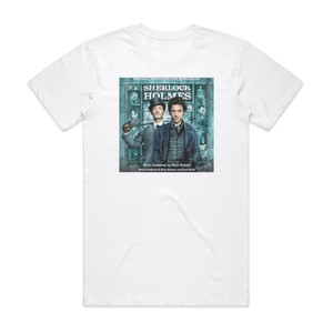 Hans Zimmer Sherlock Holmes Album Cover T-Shirt White Hans Zimmer Sherlock Holmes Album Cover T-Shirt White