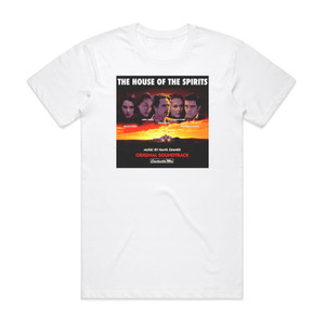 Hans Zimmer The House Of The Spirits Album Cover T-Shirt White Hans Zimmer The House Of The Spirits Album Cover T-Shirt White