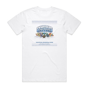 Hans Zimmer Skylanders Spyros Adventure The Official Orchestral Score Album Cover T-Shirt White Hans Zimmer Skylanders Spyros Adventure The Official Orchestral Score Album Cover T-Shirt White