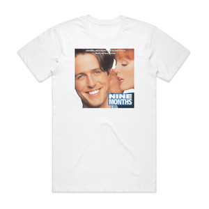 Hans Zimmer Nine Months 1 Album Cover T-Shirt White Hans Zimmer Nine Months 1 Album Cover T-Shirt White