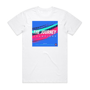 Hans Zimmer The Journey Champions Album Cover T-Shirt White Hans Zimmer The Journey Champions Album Cover T-Shirt White