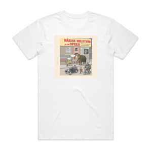 Hakan Hellstrom Du Gamla Du Fria Album Cover T-Shirt White Hakan Hellstrom Du Gamla Du Fria Album Cover T-Shirt White