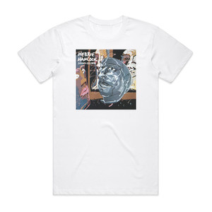 Herbie Hancock Sound System Album Cover T-Shirt White Herbie Hancock Sound System Album Cover T-Shirt White