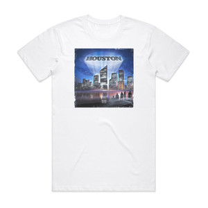 Houston Iii Album Cover T-Shirt White