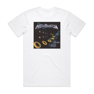Helloween Master Of The Rings 1 Album Cover T-Shirt White