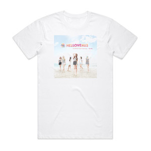 Hello Venus Like A Wave Album Cover T-Shirt White Hello Venus Like A Wave Album Cover T-Shirt White