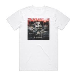 Hail of Bullets On Divine Winds Album Cover T-Shirt White Hail of Bullets On Divine Winds Album Cover T-Shirt White
