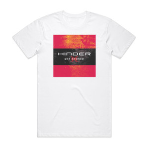Hinder Get Stoned Album Cover T-Shirt White