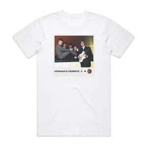Hermans Hermits Both Sides Of Hermans Hermits Album Cover T-Shirt White