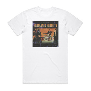 Hermans Hermits The Very Best Of Hermans Hermits Album Cover T-Shirt White
