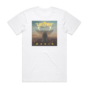 Hell Fire Mania Album Cover T-Shirt White Hell Fire Mania Album Cover T-Shirt White