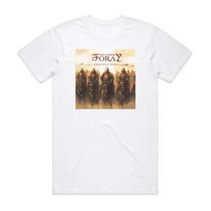 Heathen Foray Armored Bards Album Cover T-Shirt White