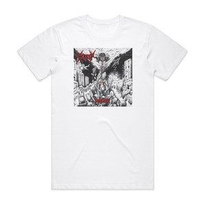 Heresy Suiciety Album Cover T-Shirt White Heresy Suiciety Album Cover T-Shirt White