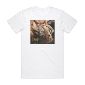 Heresy Blasphmia Album Cover T-Shirt White Heresy Blasphmia Album Cover T-Shirt White
