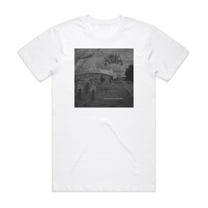 Hell Militia Last Station On The Road To Death Album Cover T-Shirt White Hell Militia Last Station On The Road To Death Album Cover T-Shirt White
