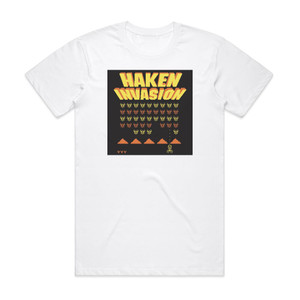 Haken Invasion Album Cover T-Shirt White Haken Invasion Album Cover T-Shirt White
