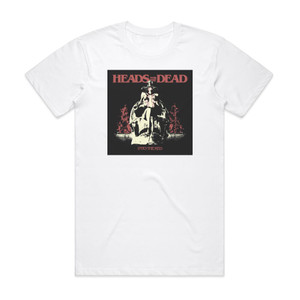 Heads for the Dead Into The Red Album Cover T-Shirt White Heads for the Dead Into The Red Album Cover T-Shirt White