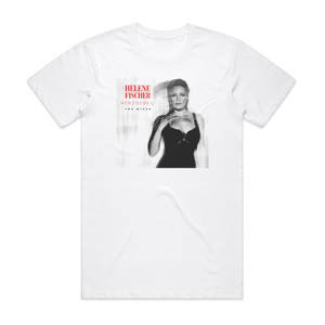 Helene Fischer Herzbeben The Mixes Album Cover T-Shirt White Helene Fischer Herzbeben The Mixes Album Cover T-Shirt White