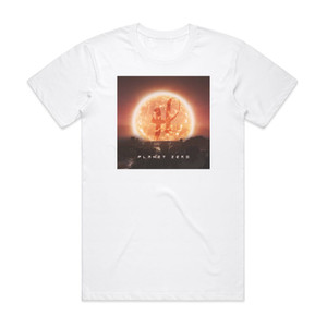 Hacktivist Planet Zero Album Cover T-Shirt White Hacktivist Planet Zero Album Cover T-Shirt White