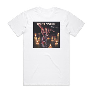 Heathendom Nescience Album Cover T-Shirt White