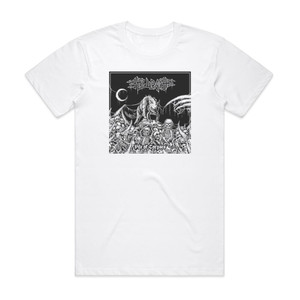 Helldache Pile Of Corpses Album Cover T-Shirt White Helldache Pile Of Corpses Album Cover T-Shirt White