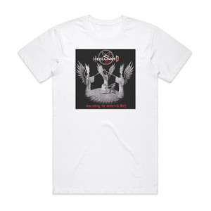 Hellsword Sounding The Seventh Bell Album Cover T-Shirt White