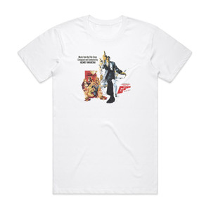 Henry Mancini Gunn Number One Album Cover T-Shirt White Henry Mancini Gunn Number One Album Cover T-Shirt White
