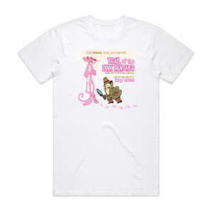 Henry Mancini The Trail Of The Pink Panther Album Cover T-Shirt White Henry Mancini The Trail Of The Pink Panther Album Cover T-Shirt White