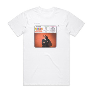 Henry Mancini The Best Of Mancini Album Cover T-Shirt White Henry Mancini The Best Of Mancini Album Cover T-Shirt White